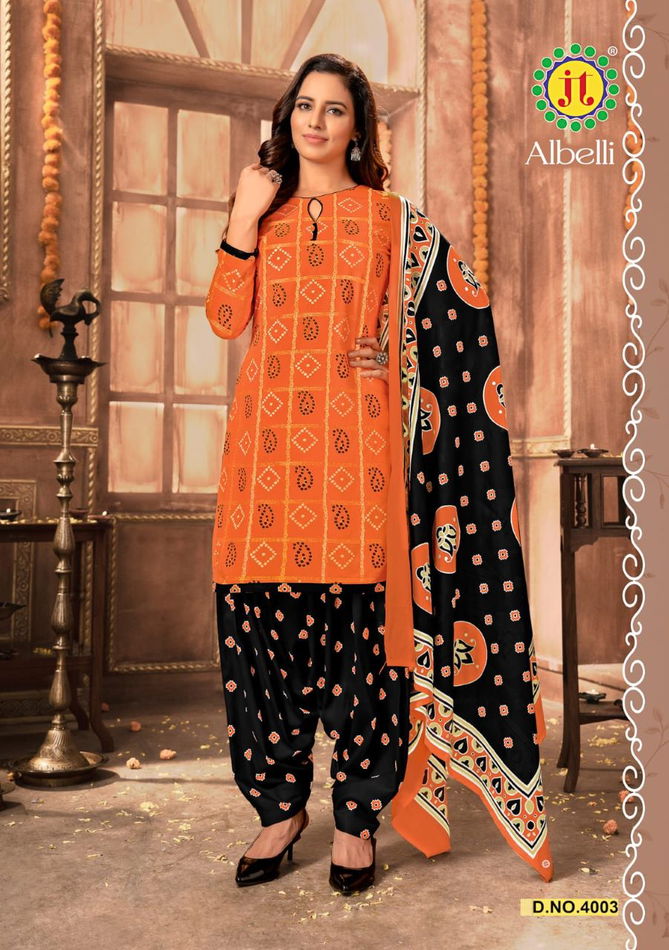 Jt Albelli 4 Daily Wear Wholesale Dress Material Collection